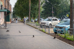 В Юрге завершили работы по благоустройству улицы Московской